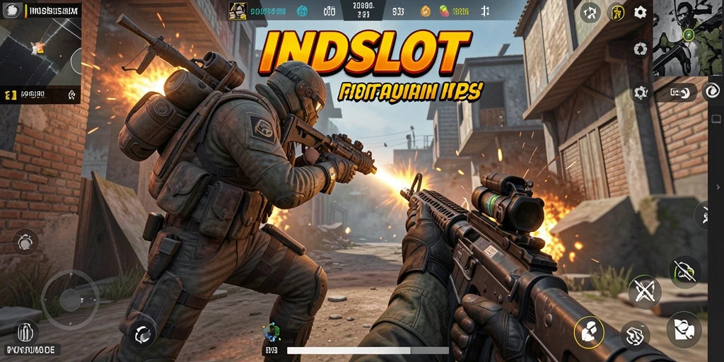 Tampilan epik dari pertarungan menegangkan dalam INDSLOT.