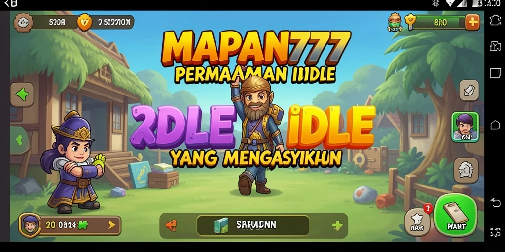 Tampilan gameplay MAPAN777 yang mengasyikkan dan penuh warna.