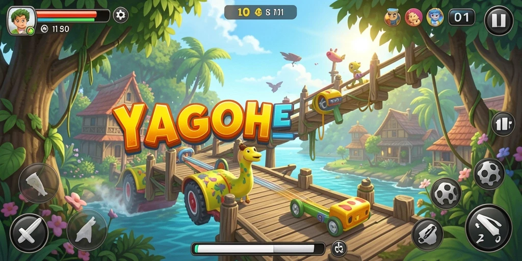 Tangkapan layar gameplay YAGAOHEN dengan elemen simulasi yang realistis.
